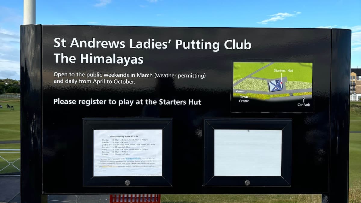 The St Andrews Ladies' Putting Club