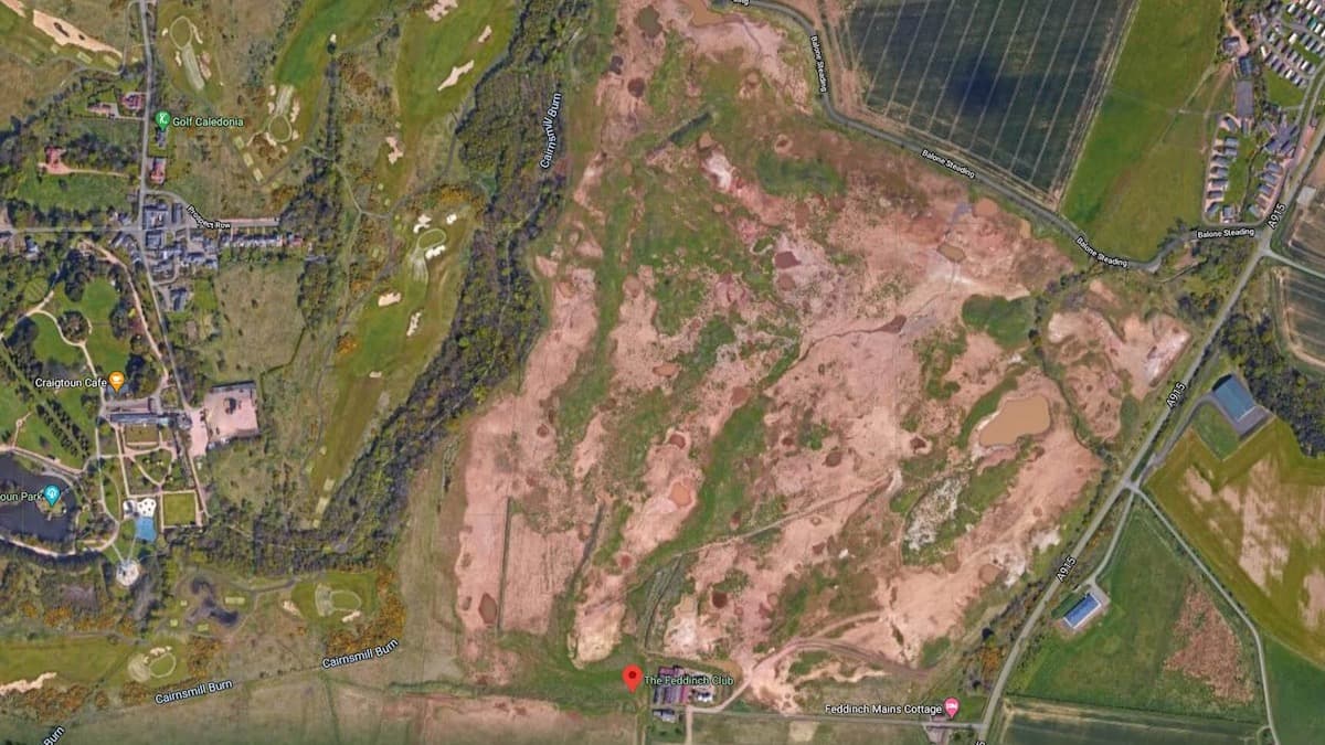 The unfinished Golf course