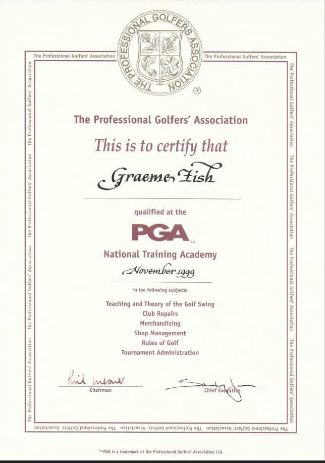 PGA Golf Professional
