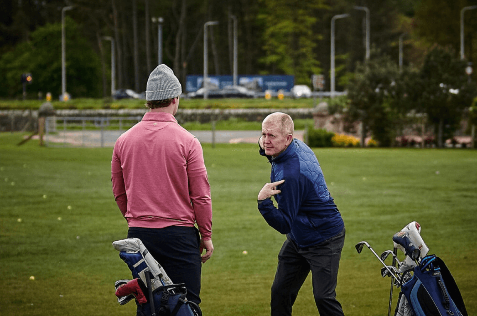 Golf moment